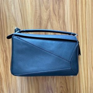 Black Puzzle Bag (like Loewe)